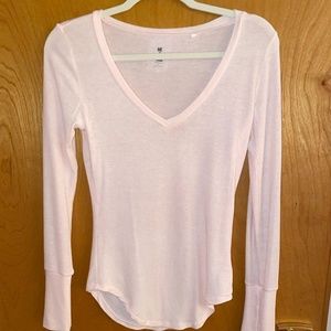 Long Sleeve Light Pink Me to We Top